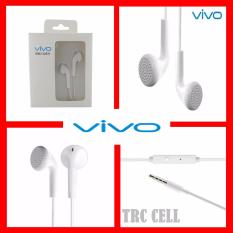 VIVO Handsfree / Earphone XE100 Original Deep Bass Sound System In-Ear Earphone With Mic - Putih