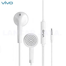Vivo Headset Headphone Hendsfree XE100 Original_White for V3 MAx - V3 Y51 - X5M - X6D - X6 - X7