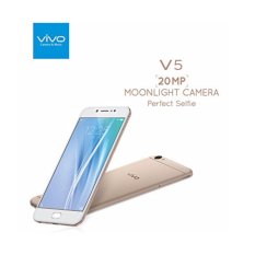 Vivo v5 (Gold) - 32gb up to 128gb - Ram 4gb - 20mp + Free Memory V-Gen 16 Gb & Tempered Glass