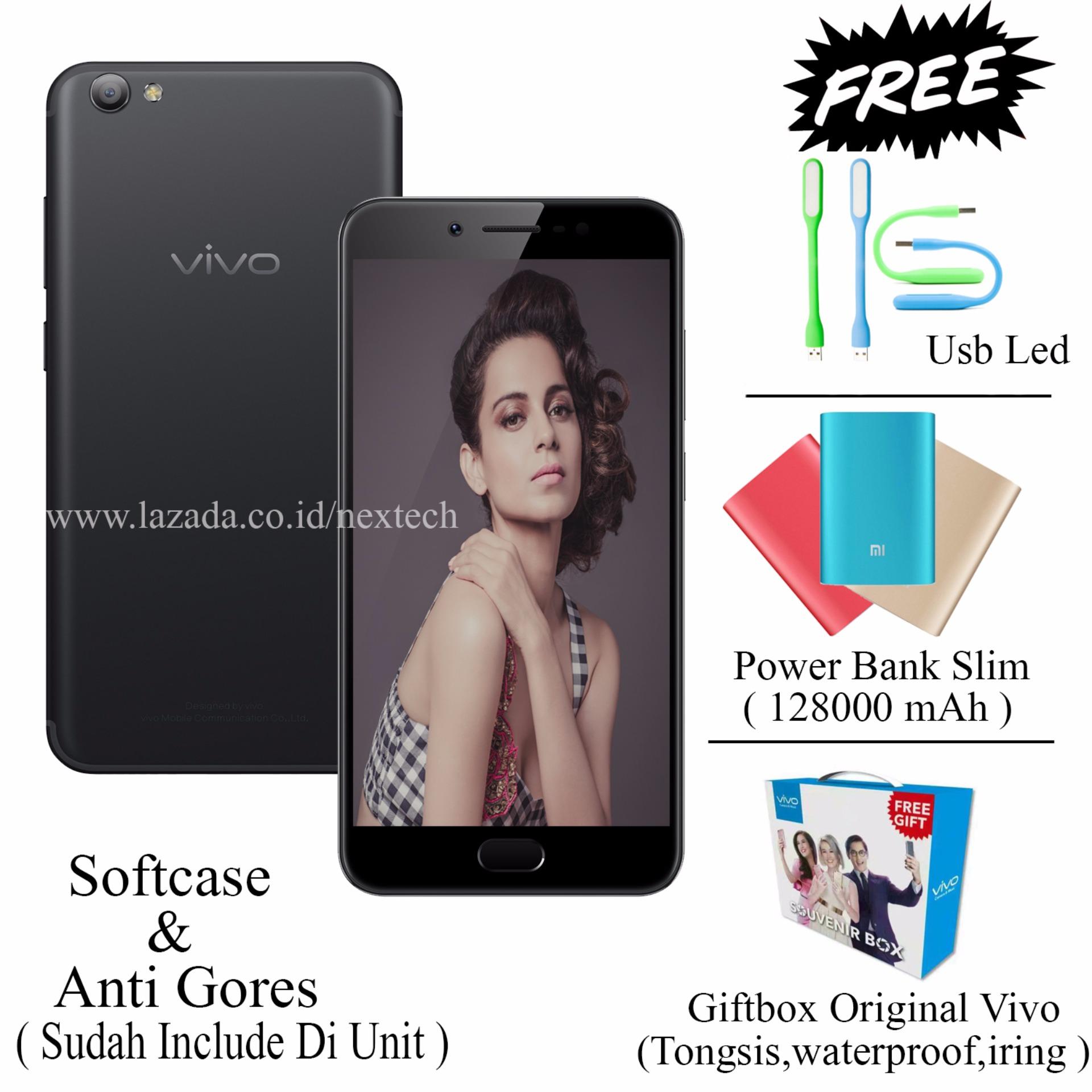 Vivo V5 Plus - Dual Front Camera - Ram 4GB - Rom 64GB - Free 3 item - matte black Vivo V5 Plus - Dual Front Camera - Ram 4GB - Rom 64GB - Free 3 item - matte black