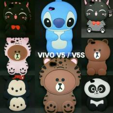 VIVO V5 - V5 LITE - V5s - Y66 - Y67 //BISA 5 TYPE // CASE BONEKA KUCING 3D - JUAL CASING BEKASI