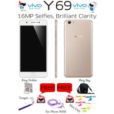 Vivo V69 Gold Garansi Resmi Termurah Cocok di hati