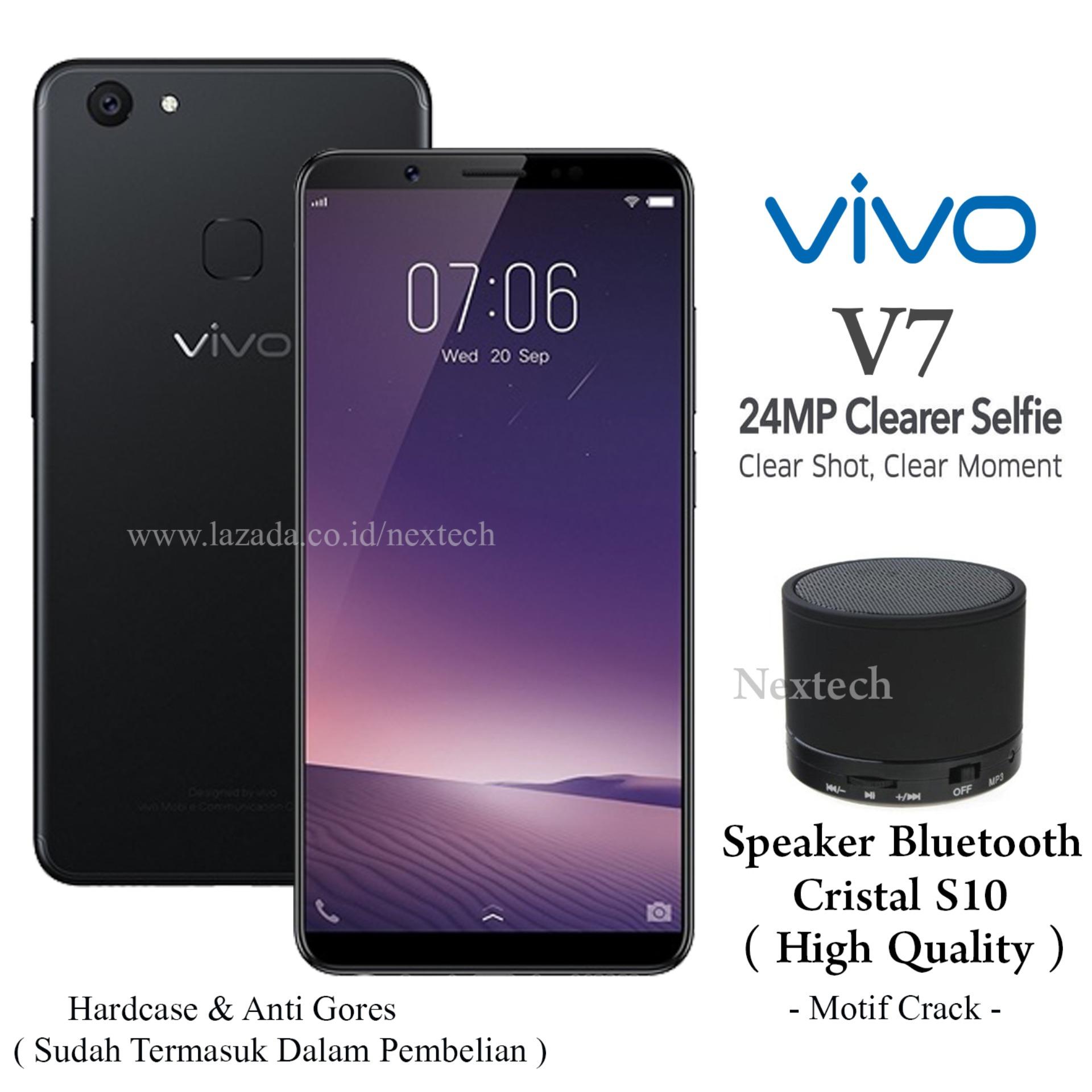 Vivo V7 - 24MP Clearer Selfie - Ram 4GB - LTE - Matte Black Vivo V7 - 24MP Clearer Selfie - Ram 4GB - LTE - Matte Black