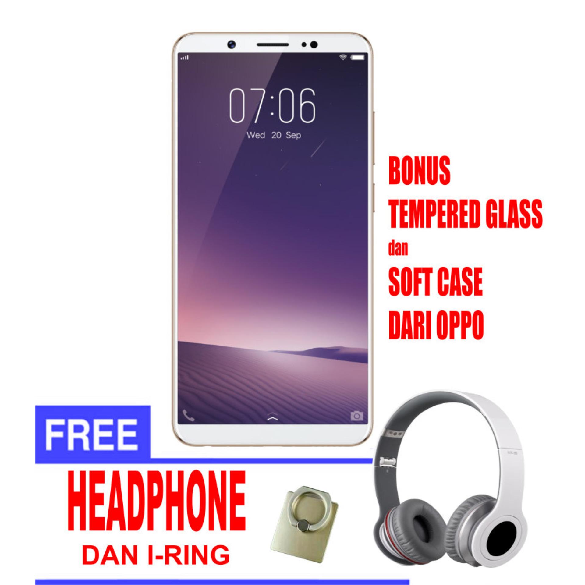 Vivo V7 4/32 Gold Garansi Resmi Free Headphone + I-Ring Vivo V7 4/32 Gold Garansi Resmi Free Headphone + I-Ring
