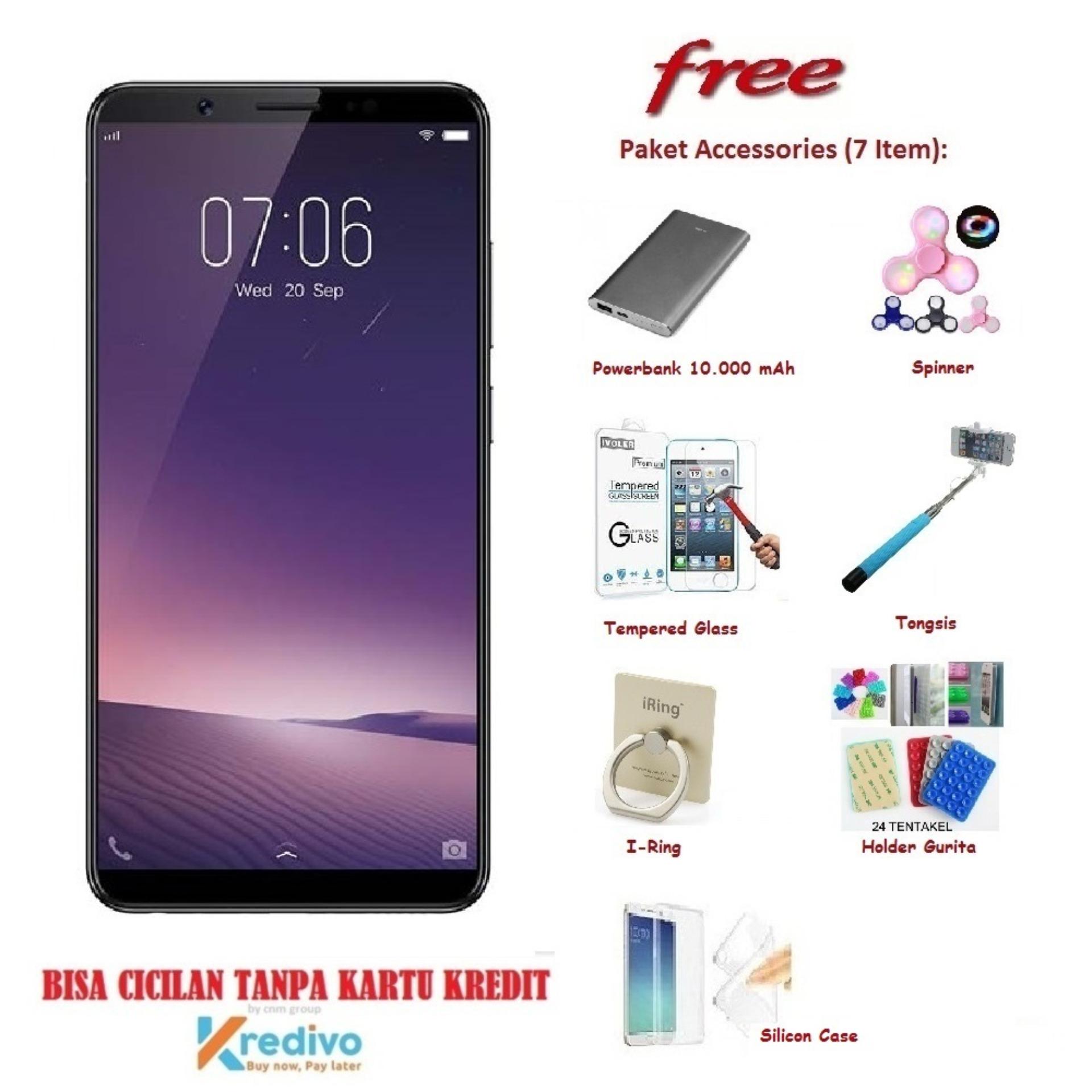 VIVO V7 [4/32GB] + Free 7 Item Accessories