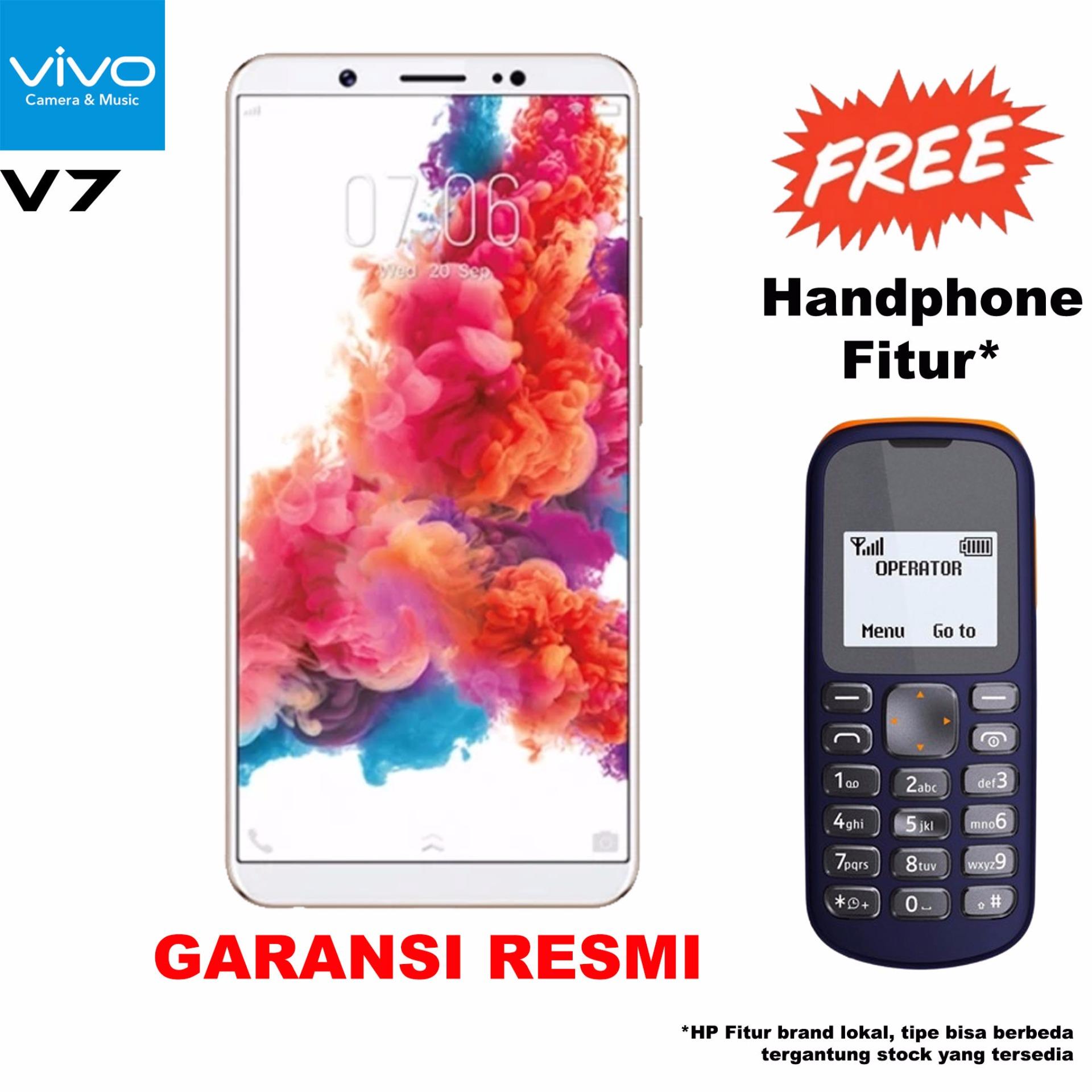 VIVO V7 [4/32GB] Full View Display+ Free HP Fitur