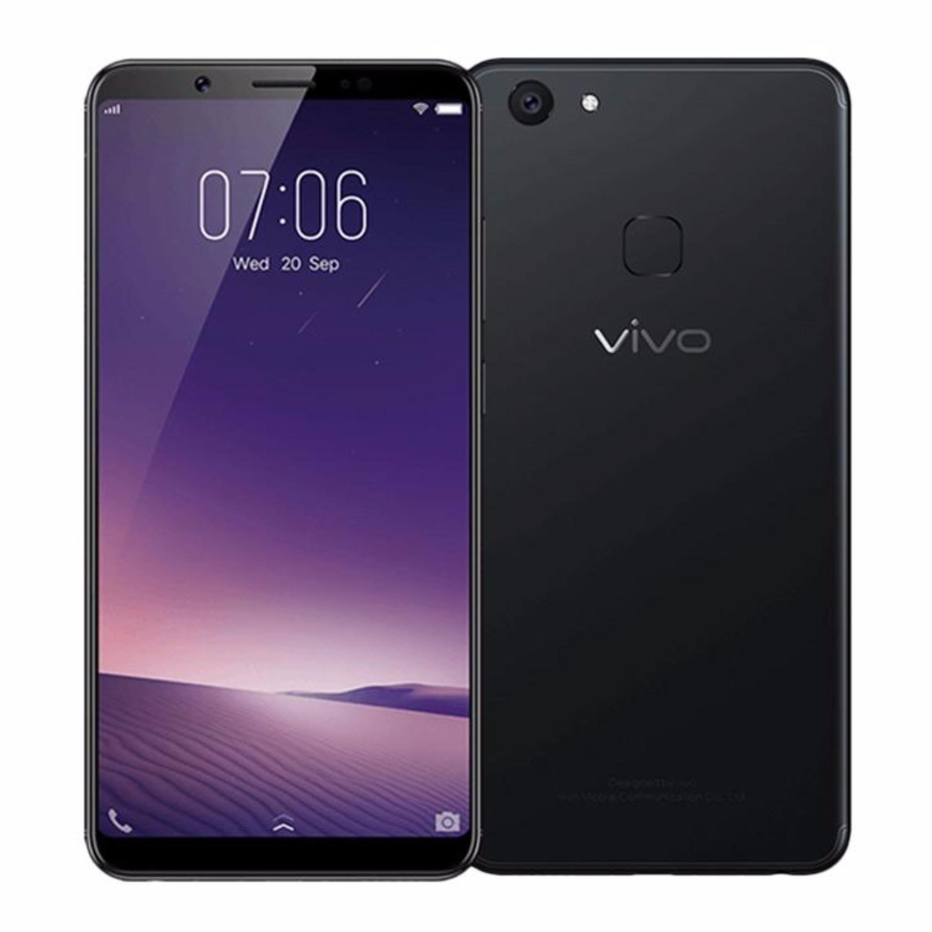 Vivo V7 Plus Smartphone - Black [Garansi Resmi Vivo 1 Tahun]