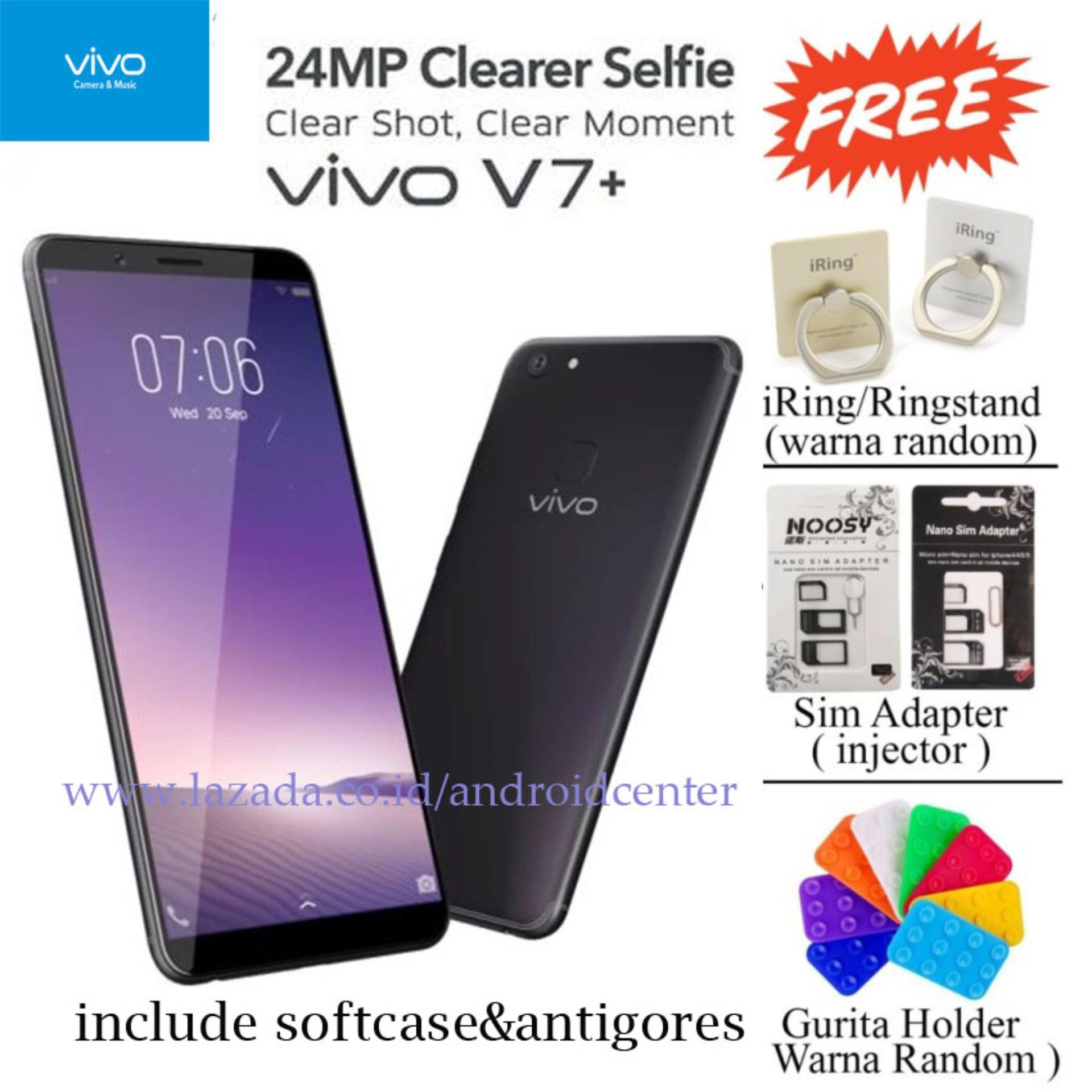  VIVO V7 Plus Smartphone - Black Matte [64 GB/ 4 GB] 