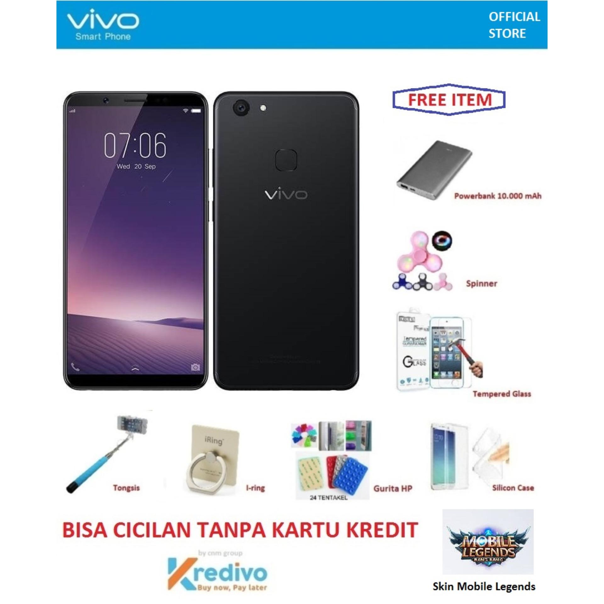 Vivo V7 Ram 4/32GB - Bisa Cicilan Tanpa Kartu Kredit - Free 7 Item