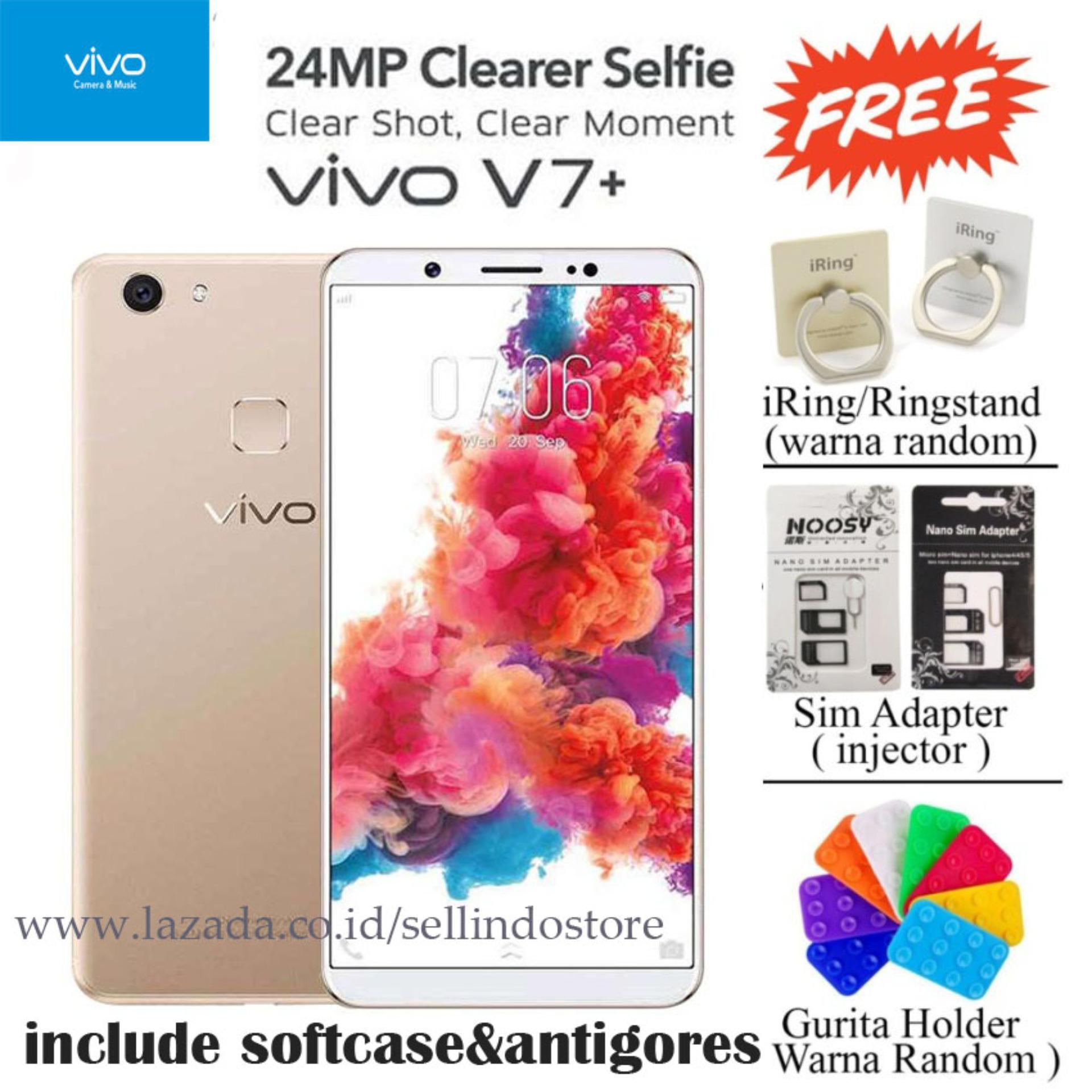 Vivo V7+ Smartphone - 4/64 GB clearer selfie Full View Display