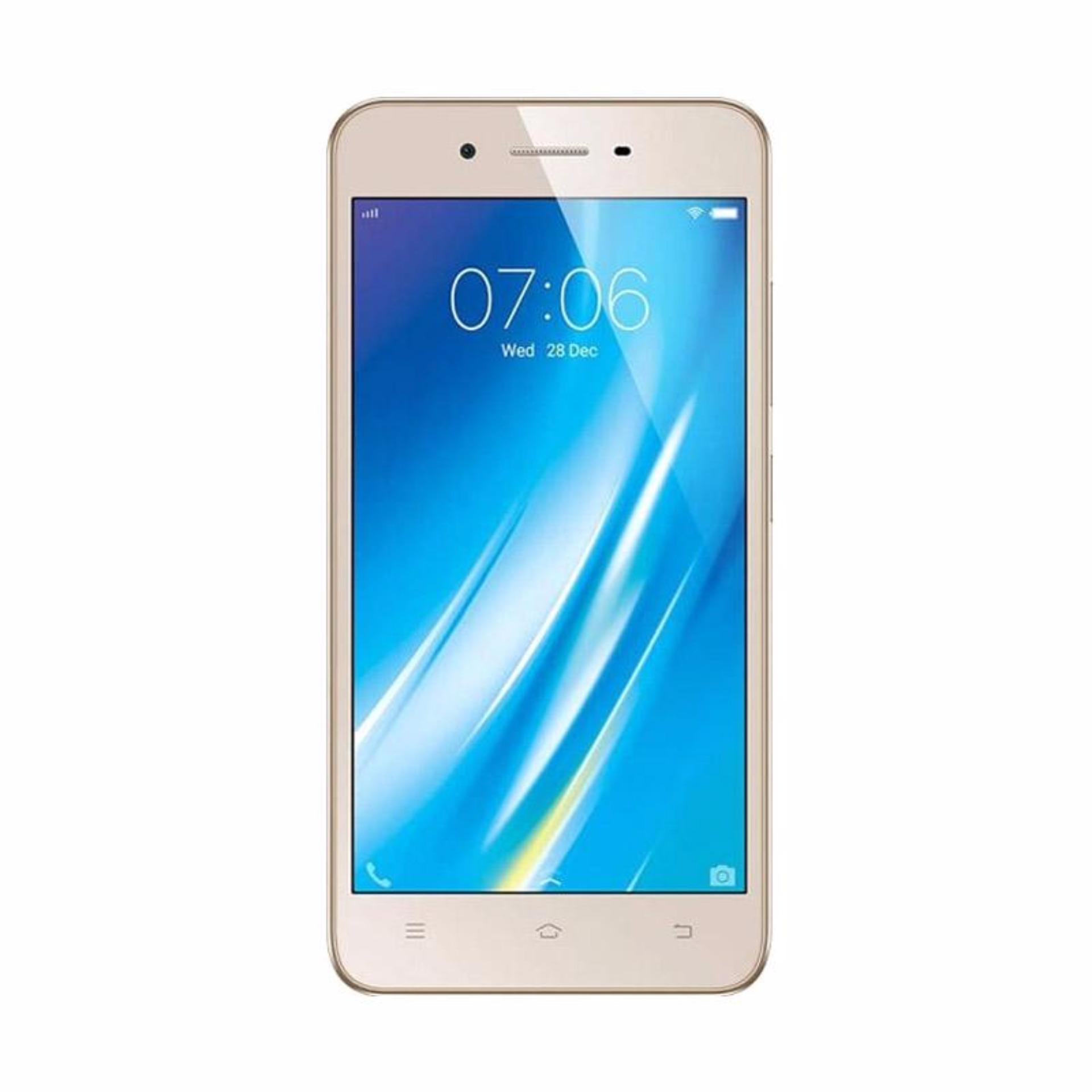 VIVO Y53 Smartphone - Gold [16 GB/ 2 GB] + Free Tongsis