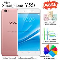 Vivo Y55s - Camera Belakang 13MP - Layar 5.2 inch - 16GB - Rose Gold