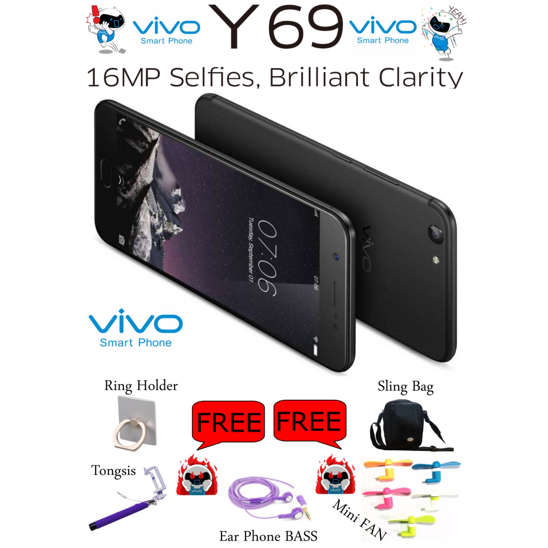 Vivo Y69 Black Garansi Resmi Free Bonus Menarik Vivo Y69 Black Garansi Resmi Free Bonus Menarik