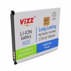 Vizz Baterai Batt Batre Battery Double Power Vizz Acer M220 Z200, Z220, Z205, M226 1800 Mah..