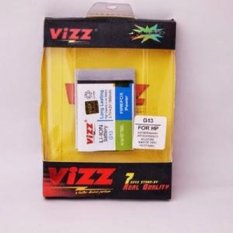 Vizz Baterai Batt Batre Battery Double Power Vizz HTC G13 Untuk A130E , Explorer A510C, HD3, G13 WILDFIRE (A510E G8S) HD7 (T9292)