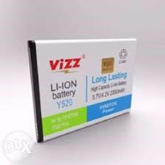 Vizz Baterai Batt Batre Battery Double Power Vizz Huawei Ascend Y520 Y336 - U02 Y300 Y500 Y5 Batik Y541 Y518 Y300 Y516 Y336 HB5V1 2350 Mah.