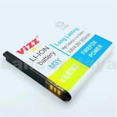 Vizz Baterai Batt Batre Battery Double Power Vizz Modem Wifi Mifi Smartfren Andromax M3Y dan M3Z 3600 Mah