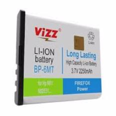 Vizz Baterai Batt Batre Battery Double Power Vizz Nokia BP6MT Untuk N81 N82 E51 2250 Mah