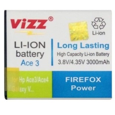 Vizz Baterai Batt Batre Battery Double Power Vizz Samsung V G313, V+ , Ace 3 S7270 S7272 dan Ace 4 3000 Mah