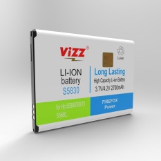 Vizz Baterai Double Power Samsung S5830 (S5830/Fame/Young 2/Ace/Gio) 2700mAh
