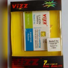 Vizz Battery Batt Batre Baterai Double Power Vizz Samsung Note 3 Replika Supercopy