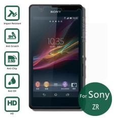 Vn Sony Experia Xperia ZR / C5502 / M36H / Docomo / LTE Tempered Glass 9H Screen Protector 0.32mm - Transparan
