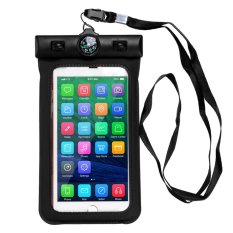 Vodool Umum Kompas Tahan Air Case Tas Tahan Air untuk Telepon Seluler Cocok untuk 4.0-5.8 Inch Ponsel untuk iPhone 7 6 S PLUS 6 Plus 6 S 6 5 S 5 5C 4 S 4 untuk Samsung Galaxy S7 S6 Edge S5-Intl