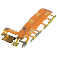 Volume Power Tombol Kamera Utama FLEX Kabel untuk Sony Xperia Z3 D6603 D6643 D6653-Intl
