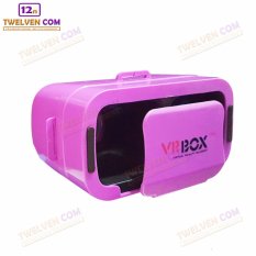 VR BOX GENERESI KE 3 - 3D Virtual Reality for Smartphone - Ukuran Lebih Kecil - Ungu
