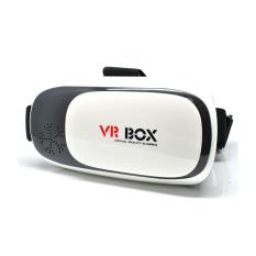 VR Box Second Generation Virtual Reality Cardboard for Smartphone - White