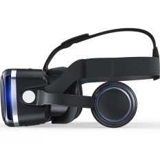 VR Shinecon 6.0 Stereo 360 Derajat 3D Kaca Realitas Virtual Kotak Headset untuk 4.7-6.0 Inch Smartphone-Intl
