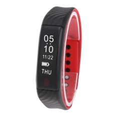 W810 Smart Gelang Bluetooth 4.0 Denyut Jantung Tidur Monitor Kebugaran Tracker-Intl