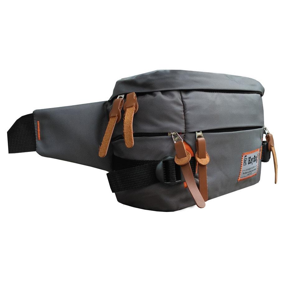 Waist Bag / Tas Selempang / Tas Pinggang Pria Dan Wanita Key Bag LLC5655 - Nylon Polyester