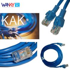 Kabel LAN UTP Connector RJ45 Ethernet CAT5E 10M - Biru