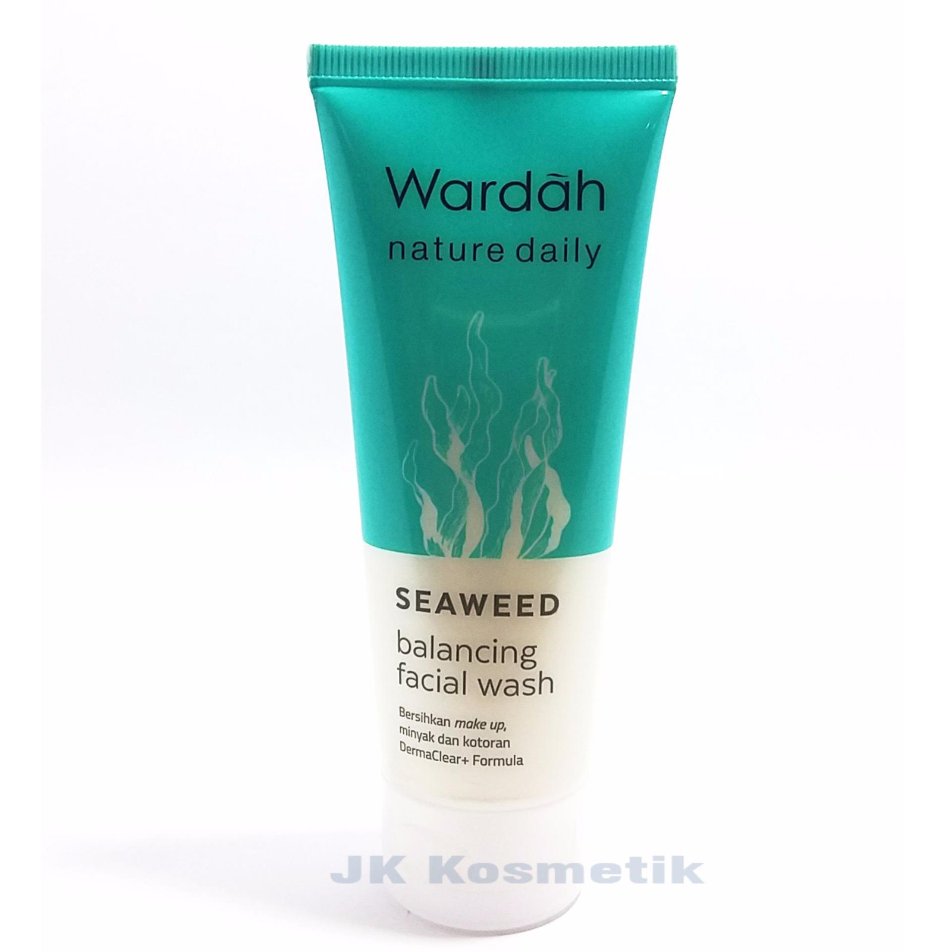 Wardah Nature Daily Seaweed Balancing Facial Wash 60 ml