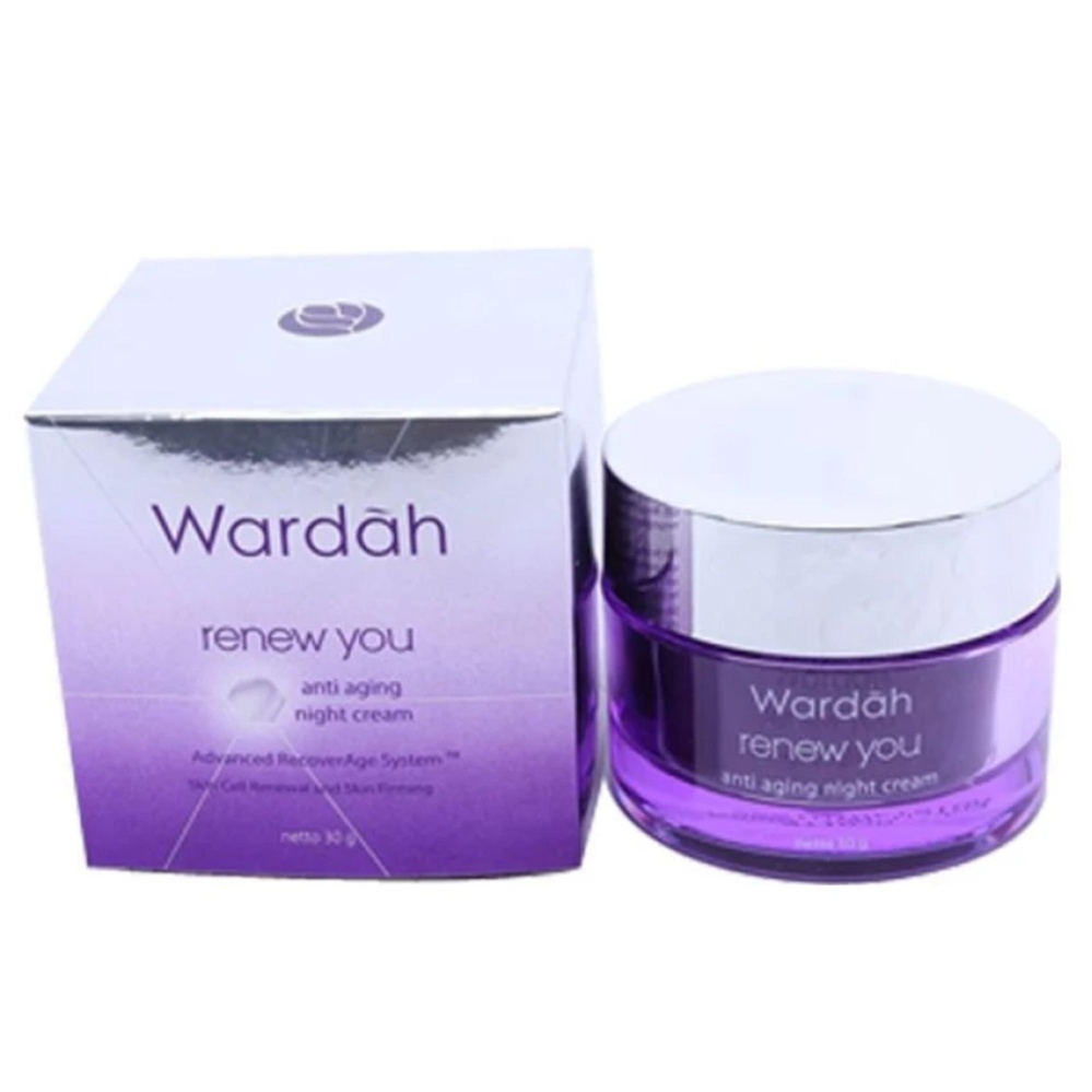 Wardah Renew You Night Cream Anti Aging 30 gr