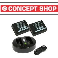 WASABI POWER BATTERY (2PCS) AND DUAL USB CHARGER FOR FUJIFILM NP-W126 ORIGINAL