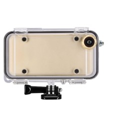 Tahan Air Case dengan Lensa Wide-Angle, GOPRO Konektor untuk iPhone 5/5 S/Se-Intl