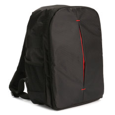 Tahan Air DSLR Tas Ransel untuk Canon Nikon Lensa Kamera Aksesori Merah (Intl)
