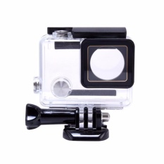 Waterproof Flat Button Housing Case For GoPro Hero 3 & 4