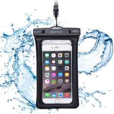 Case Ponsel Tahan Air, HP Tahan Air Tas CHOETECH Kantong Kering With Ban Lengan untuk IPhone 5, 5 S, 6 S, 6 Plus, Samsung Galaxy S7 And Lebih (Hitam)