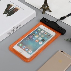 Waterproof Phone Case, Underwater Dry Bag Pouch dengan Armband untuk IPhone Ponsel Hingga 6.0