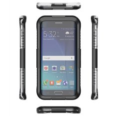 Tahan Air Shockproof Case Cover untuk Samsung Galaxy S6 Edge Plus Hitam