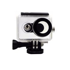 Waterproof Underwater Anti Blur Case IPX68 40m for Xiaomi Yi Sports Camera - Hitam