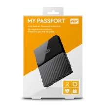 WD Harddisk External My Passport Ultra 2Tb - HITAM