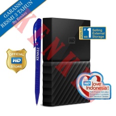 WD My Passport New Design 2TB/2.5Inch/USB3.0 - Hitam + Pen