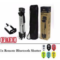 Weifeng Tripod WT-3110A - Hitam + Gratis Holder-U + Bluetooth Camera Shutter