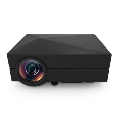 Grosir 2015 Terbaru Portabel Gm60 Mini LED Projectorforvideogames TV Film SD Full HD Home dan Outdoor Theater Freegift-Intl
