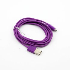 Whyus 2M USB Sync Data Charger Charging Cable Cord For Samsung Galaxy Nokia Lumia HTC (Purple) - intl