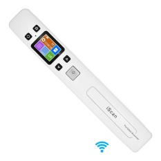 Wifi 1050 DPI Portabel Berkecepatan Tinggi Wand Document & Gambar Scanner A4 Ukuran JPG/PDF Formate LCD Display untuk Bisnis Penerimaan Buku-Intl
